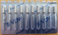 Dentsply Sirona VDW GmbH Sterile Barded Broaches 21mm XXXF White 10/PK Germany