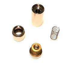 Laser Diode Housing w/ G-2 Lens – 9mm / TO-5 – 12mm x 30mm – SOLID BACK M9x0.5mm