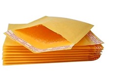 50 Pack Kraft Padded envelopes 14.5 x 19 Gold Kraft Bubble Mailers ,#BMK 7