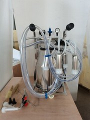 Milking Machine for Goats Cows Electric Milking Machine 25L Electric Oil-Free Va