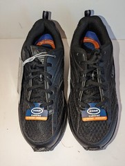 NWT! DR SCHOLL’S Black Careers Peppy Gel Insole Slip Resistant Work Shoe sz 7.5W