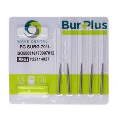 Wave Dental 701 Surgical Bur 701L SL Burs Long Shank Carbide High Speed FG SURG