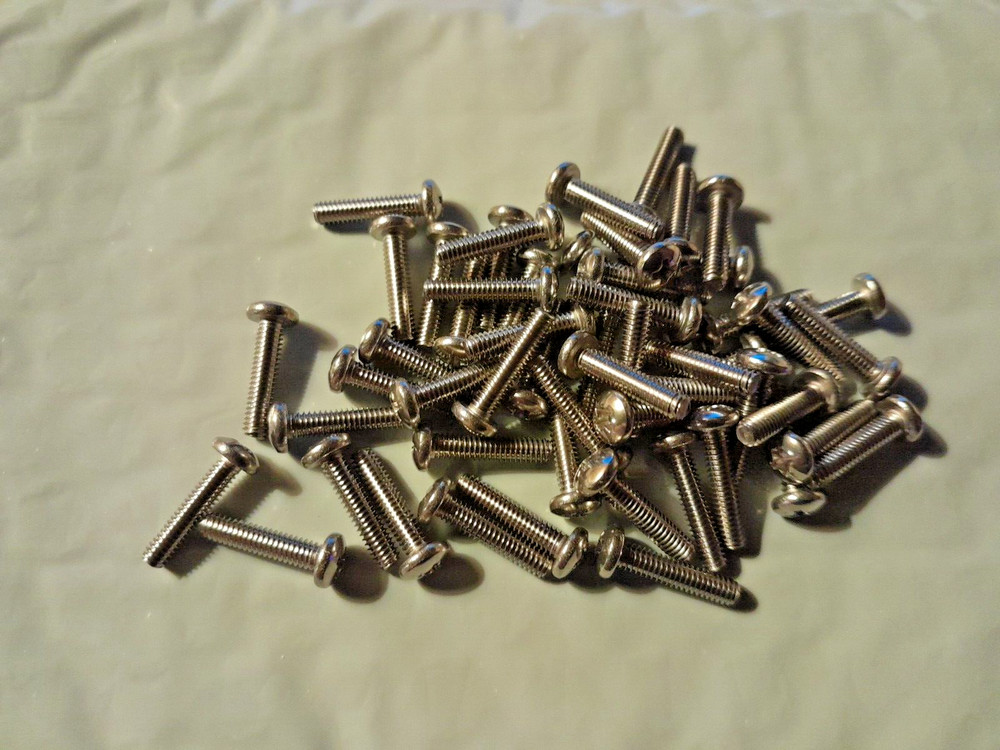 #4-48 X 1/2″ PAN HEAD PHILLIPS MACHINE SCREWS STAINLESS STEEL SELECT QTY