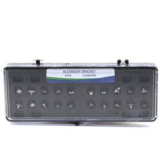 New 10 Kits Dental Orthodontic Alexander Brackets With 345 Hooks 018”