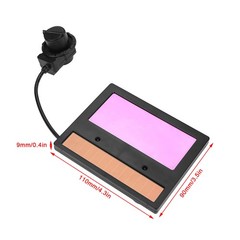 110*90mm TX600C Welding Helmet Lens Auto Darkening Lens For Welding & Grind
