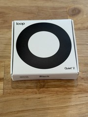 Loop Quiet 2 Noise Reduction Earplugs 14/21 Black New Sealed
