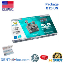MORELLI BRACKET CASE SELF LIGATING PASSIVE ROTH 0.22 Orthodontic