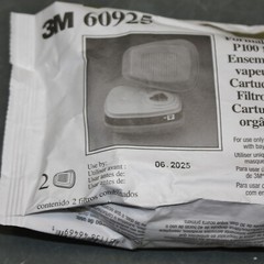 EXPIRED 06/2025 – (3 Pairs) 3M Combination Cartridge Filter 60925, Bayonet OV FM