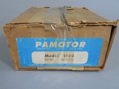 Pamotor 1100 Fan 400Hz 115 VAC NEW Papst