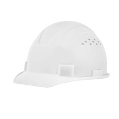 Jackson Safety Advantage Front Brim Hard Hat, Vented, 4-Pt. Ratchet Suspension