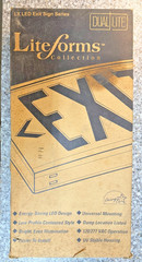 Liteforms Collection LX Series LED Exit Signs Dual Lite
