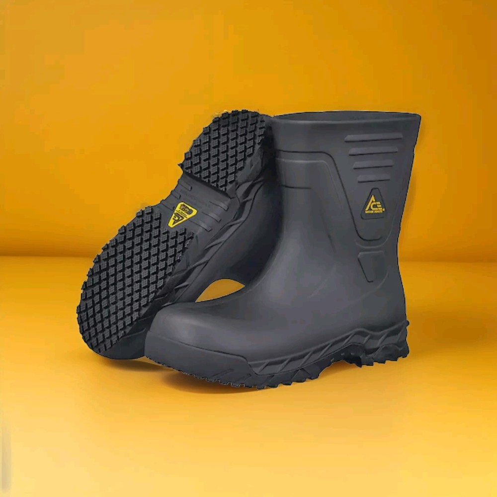 ACE 64133 Work Boots Unisex Bullfrog Pro II Slip Resistant Men 12 / Women 14