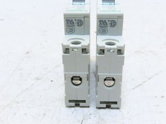 Schneider Electric C60 2A Multi 9 D2A Circuit Breaker 1 Pole DIN Rail Lot of 2