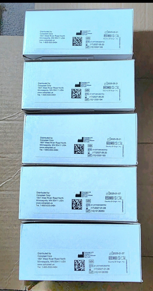 Coloplast SenSura Mio 10481 One-Piece Drainable Urostomy Pouch Convex CTF