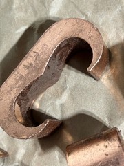 6 – BURNDY YGHC34C34 Copper Compression C Tap Connectors 300-500 kcmil
