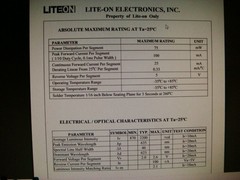 LOT 25 RED 0.52″ 7-segment LED Displays — LITEON LTS-546AS — New and Unused