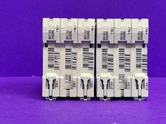 Schneider Electric 60889 C60N C2A Circuit Breaker 3-Pole 2A 415V [Lot of 2]