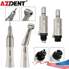 Dental Electric Hygiene Prophy Handpiece/Contra Angle Straight Air Motor 2/4Hole