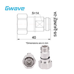 Low PIM 4.3/10 Male to N Female Straight Adapter | DC to 8 GHz