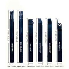 18PCS 3/8 ” 10mm Shank Indexable Carbide Lathe Turning Insert Tool Holder