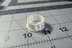 5 x Heyco White 1″ 25mm Hole Plug Dome Snap In Plug Knockout Panel Cap Cable