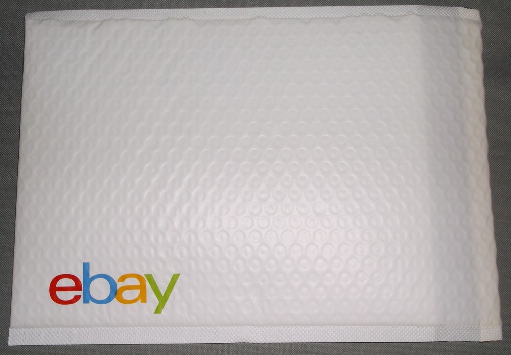 eBay Branded Color Logo Bubble Padded Airjacket Envelopes 10 Count 8.5 x 11.25