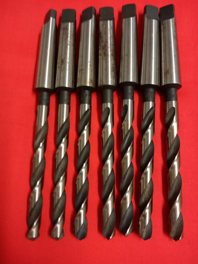 HS 7/16″ HIGH SPEED DRILL BITS NEW YORK USA LOT OF 7