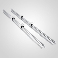 SBR12 1500MM Supported Linear Rail Shaft Rod With 4 PCS SBR12UU NEW Arrival