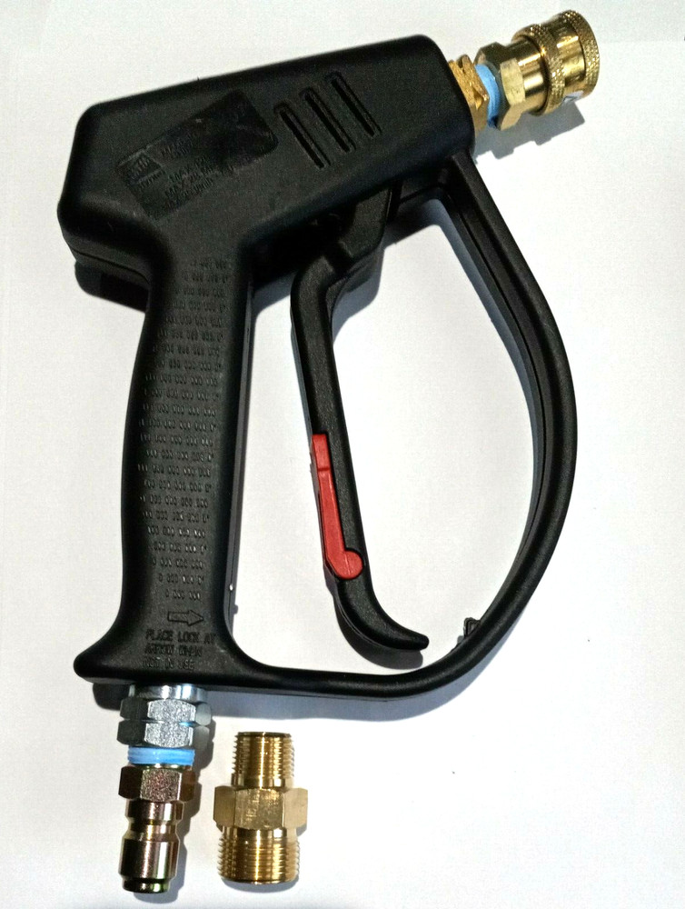 MTM M407 Power Pressure Washer Gun With Couplers M22x14mm / 3/8 Plug Best Value