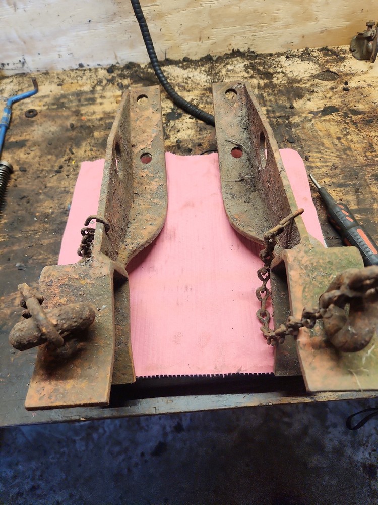 Allis Chalmers WD Wd45 Cultivator Brackets
