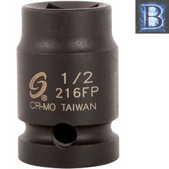Impact Rated 1/2 Inch Drive Socket – CR-MO Construction with Lifetime