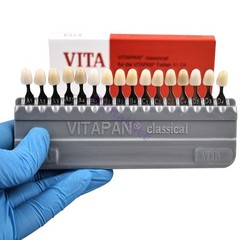Vita Classical Shade Guide Dental Materials A1-D4 16 Colors Teeth Whitening USA