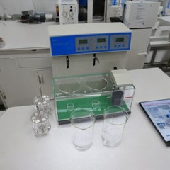 Disintegration Time Tester Double Cups Lab Detecting Instrument Automatic 600W