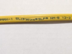 CerroMax SlipWire 12/2 with ground Residential Building Wire Cable NM-B / 25ft