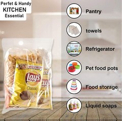 ClearlyElegant: Large 10×10-24×24 Strong, Clear, 2,3,4Mil Zip&Lock Plastic Bags