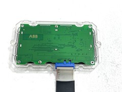 ABB ZGN.V1308.1 3M99-99-0 PCB CARD WITH DISPLAY ZFD.00009 W716*C1 VCA.V0L11.3 09