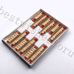 Acrylic Resin Denture Teeth VITA A2 – 23 Upper Lower Oral Dental 3 Set of 84*1