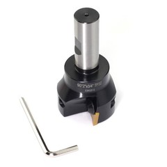 Indexable End Mill 3/4”Shank,2”Cutting Diameter,3-3/4Overall Length,90 Degree,
