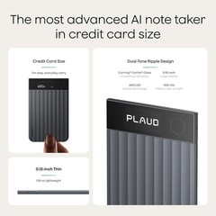 Voice Recorder AI Transcriber Note Taker Ultra Slim 112 Languages 30H Battery