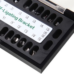 Dental Orthodontic Self-Ligating Brackets Braces Roth 022 Hooks 345 Buccal Tubes
