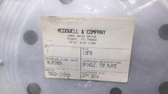 Novellus Type 15-00703-00 Used Fork Plate Top Mcdowell & Co. 11078-16911