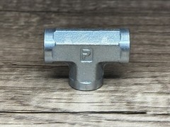 Parker Female Pipe Tee 1/8″ NPTF 1/8 MMO-S Tee 1/8 FNPTx1/8 FNPTx1/8 FNPT