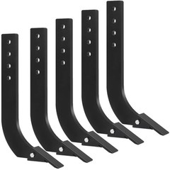 18” Box Blade Shank Scarifier Shanks Teeth 4 Holes Box Scraper Shank 5PCS