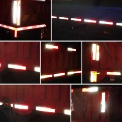 Reflective Conspicuity Tape 1” x 82FT DOT-C2 Safety Warning Sign Car Truck RV