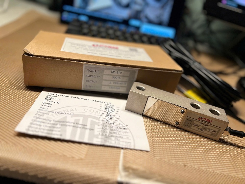 OPTIMA OP-310 500LB Single Ended Beam Load Cell