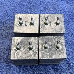 1 NOS MP Ölpapier Kondensator PIO Capacitor 20uF 160V, Glass-Sealed Tested A++