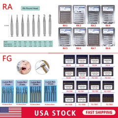 Dental Tungsten Carbide Bur FG RA CA HP Drills Burr For High/Low Speed Handpiece