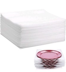 100 Pack Foam Wrap Sheets for Packing Storage Shipping Moving Supplies, Cushion