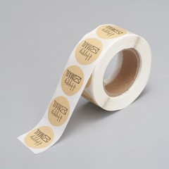 Happy Mail labels stickers 500 ea per roll Great for Ebay Orders & Envelopes