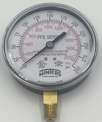 Winter PFE Series Water Pressure Gauge for Fire Systems 0-300 psi **NEW** No Box